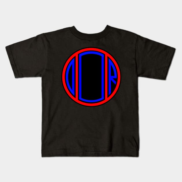 Drum Symbol Kids T-Shirt by PrismFocus